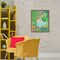Stupell Industries Flamingos in Dotted Pond Floating Frame, design by Nabeela Rumi